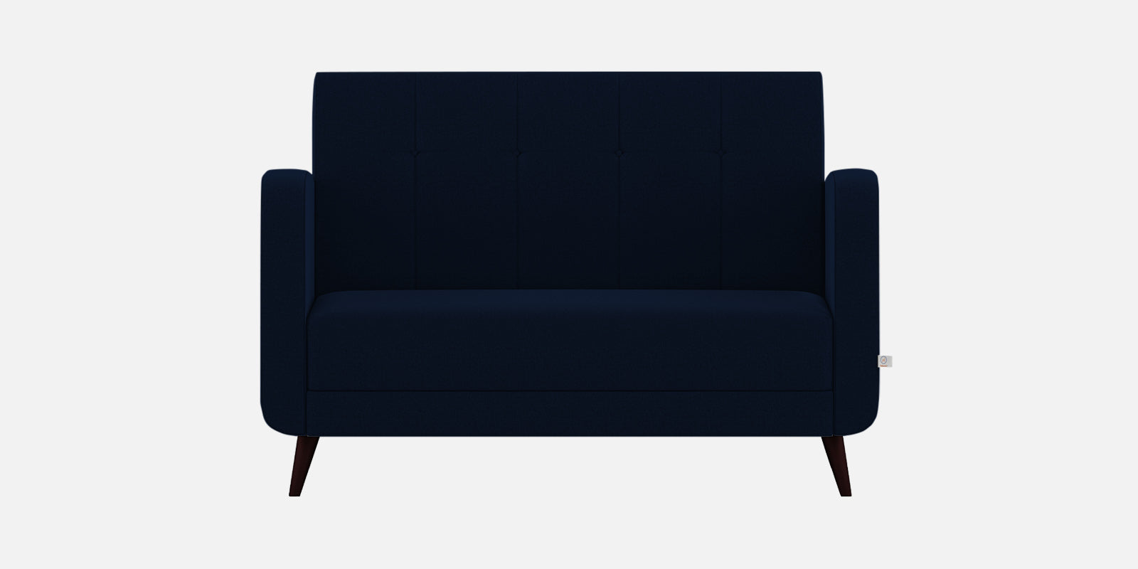 Wiki Velvet 2 Seater Sofa In Dark Blue Colour - Febonic Living