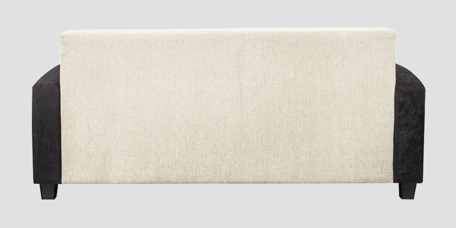 Alex Fabric 3 Seater Sofa In Ivory Cream Colour