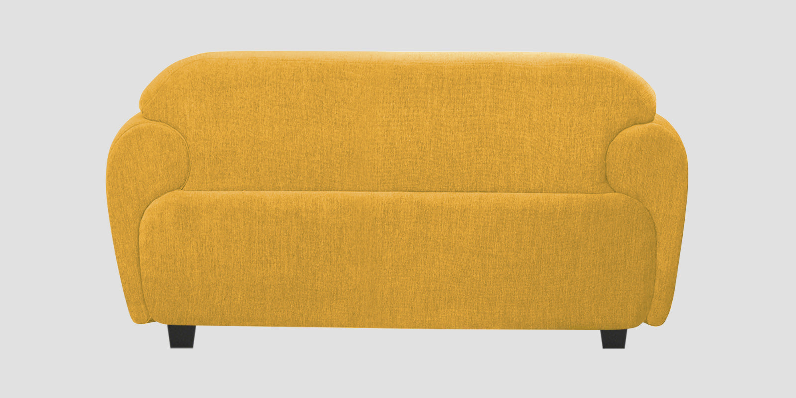 Apollo Fabric 2 Seater Sofa In Bold Yellow Colour - Febonic Living