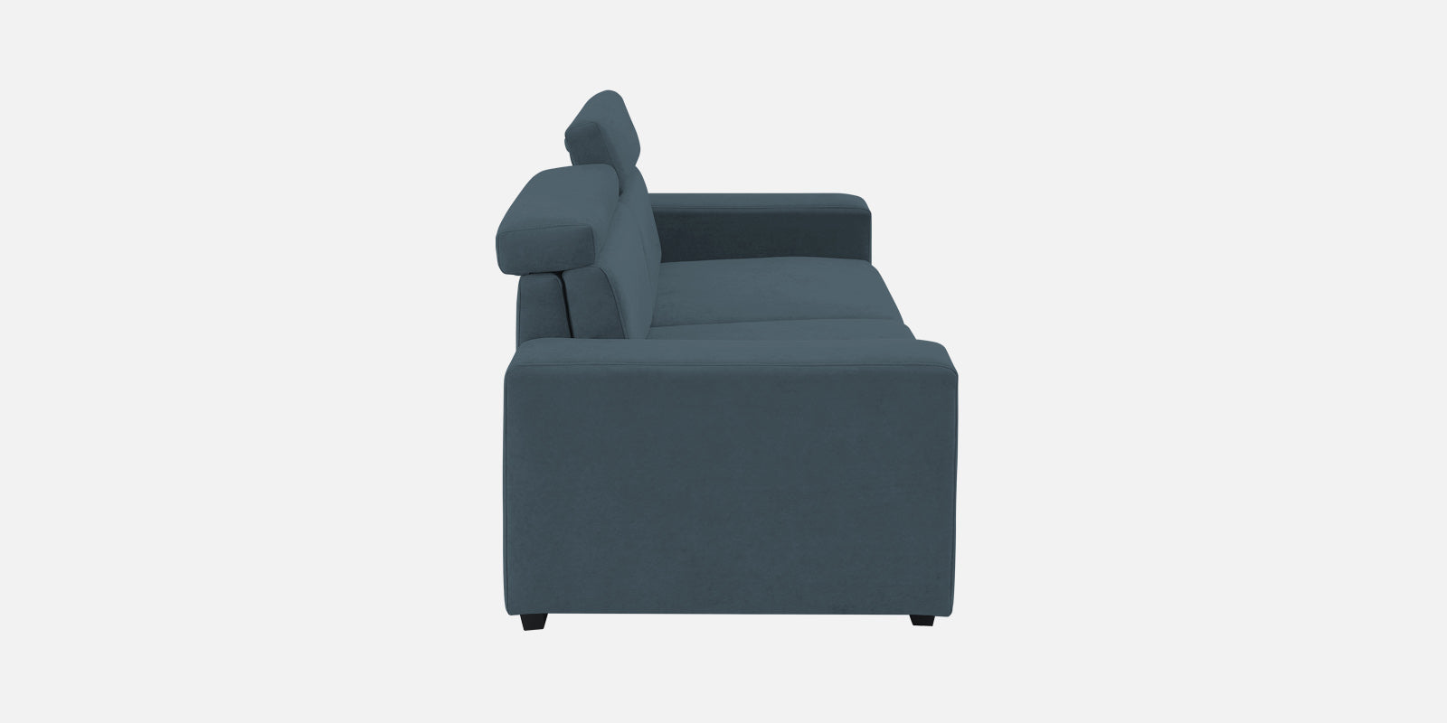 Hiro Fabric 2 Seater Sofa In Cobalt Blue Colour - Febonic Living