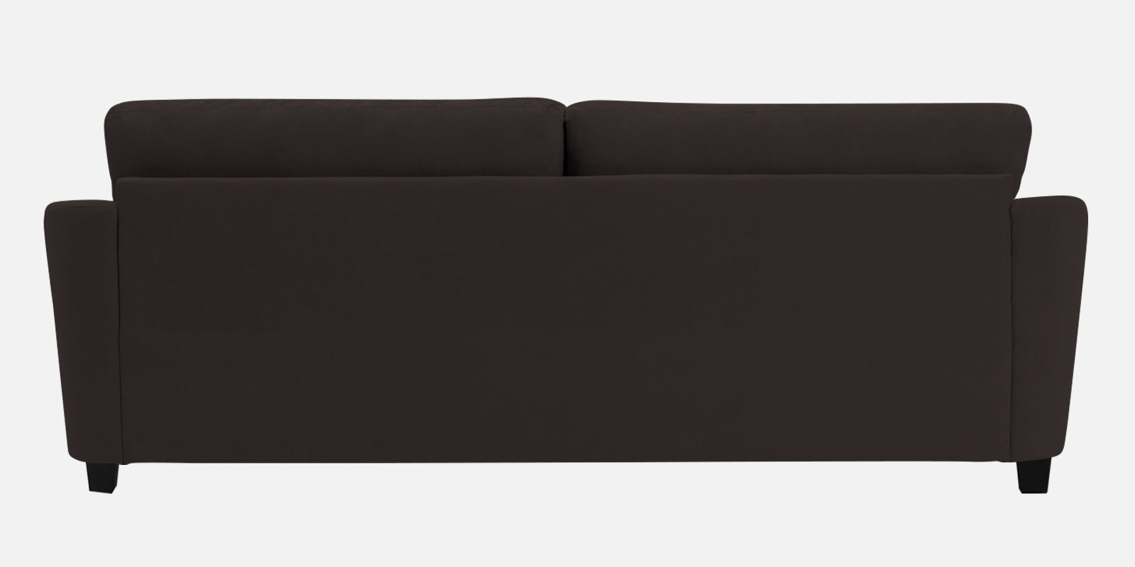 Mulan Fabric 3 Seater Sofa In Pebble Brown Colour - Febonic Living