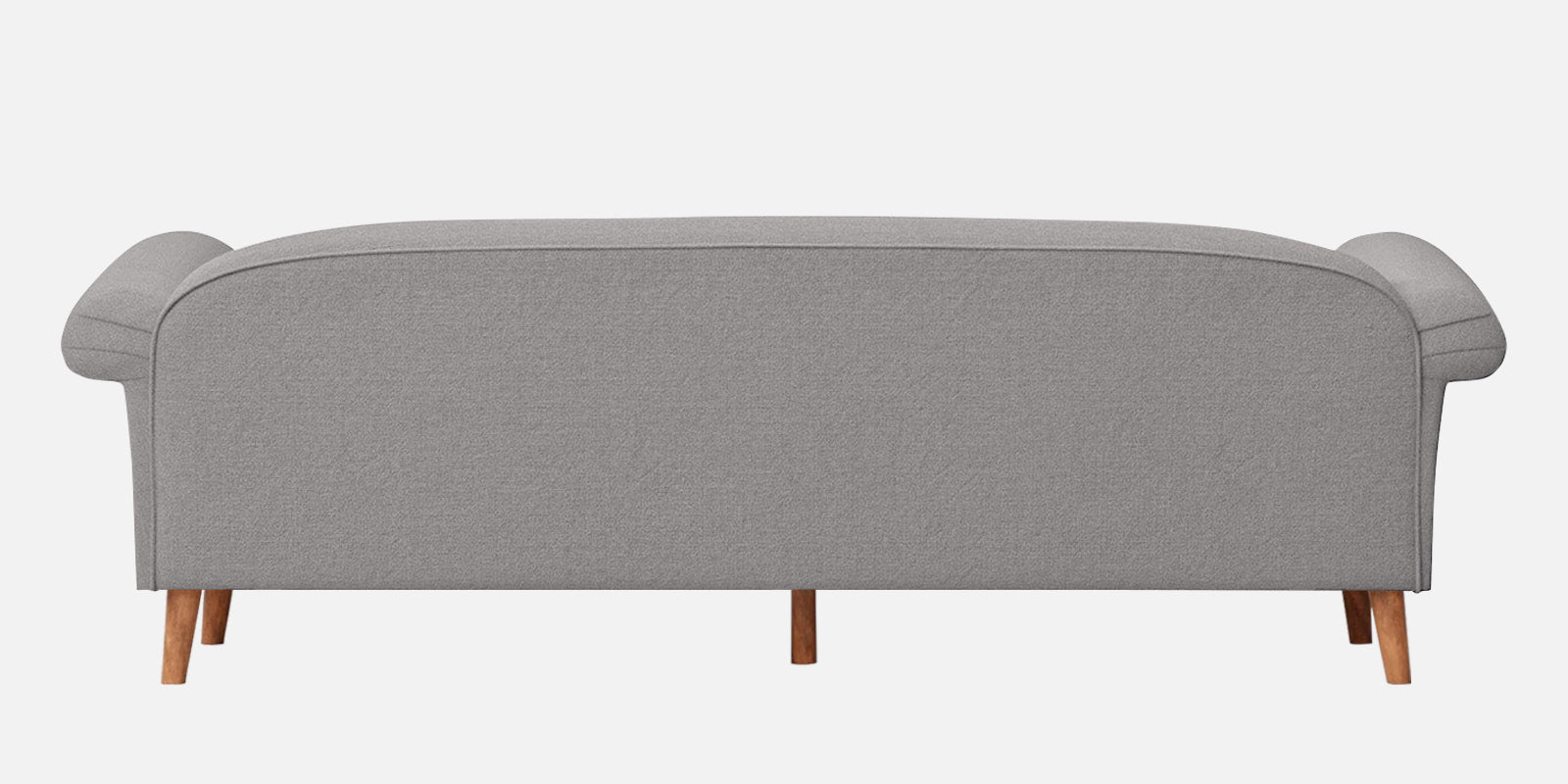 Barber Fabric 3 Seater Sofa In Silver Grey Colour - Febonic Living