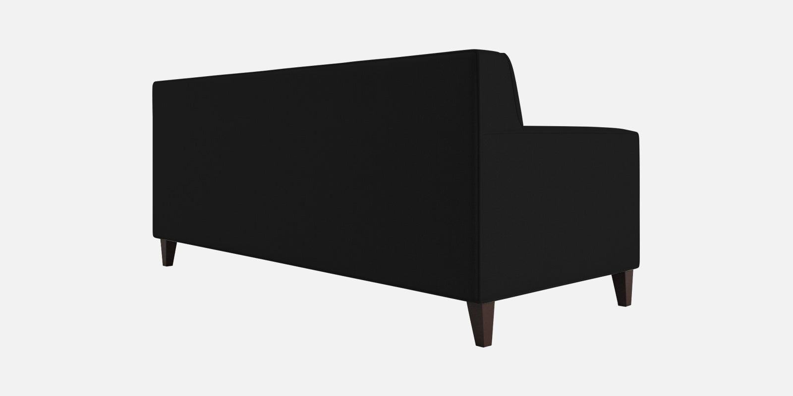 Miller Fabric 3 Seater Sofa In Zed Black Colour - Febonic Living