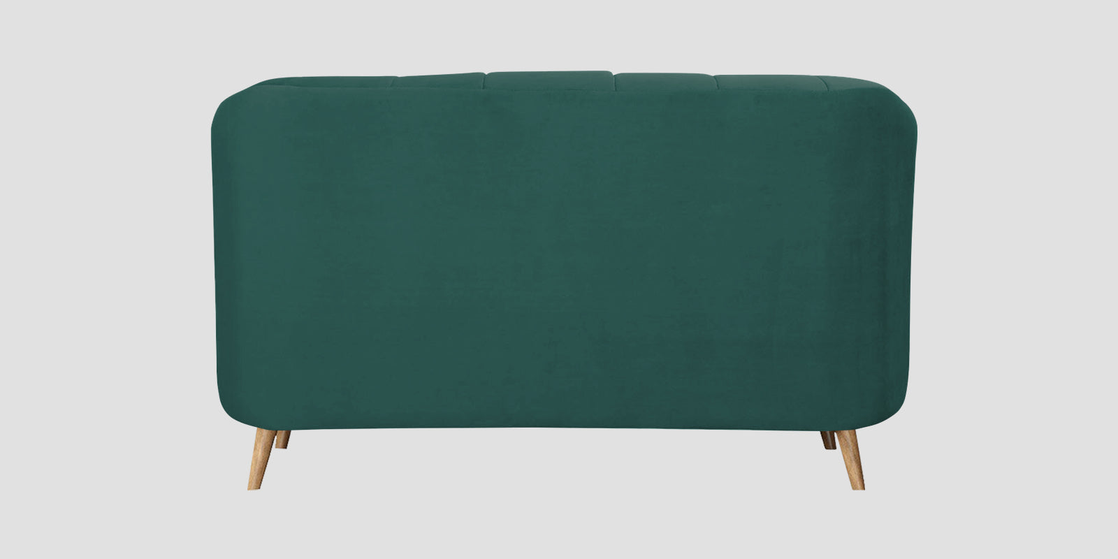 Kaylee Velvet 2 Seater Sofa In Pine green Colour - Febonic Living