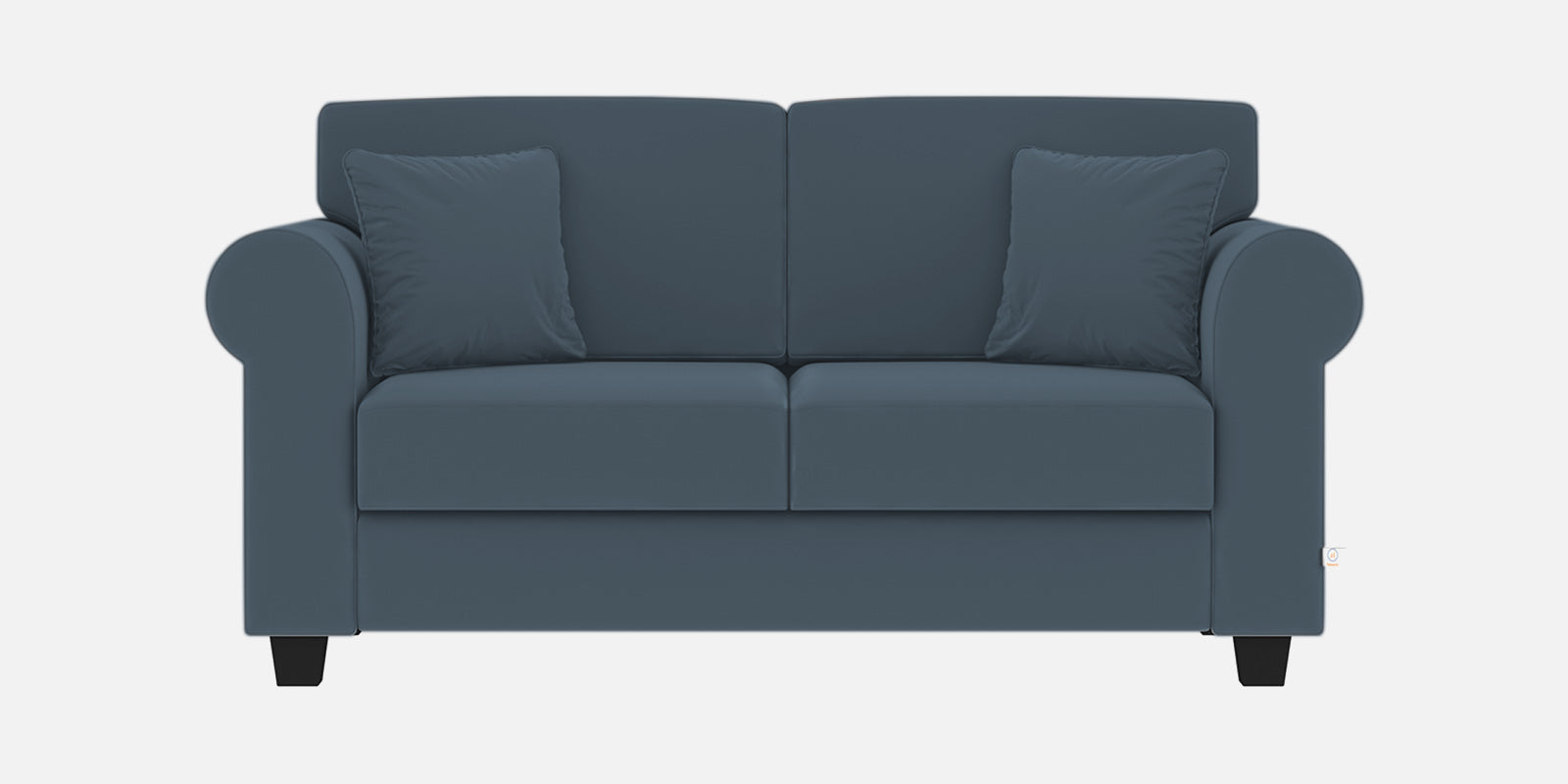 Numonk Velvet 2 Seater Sofa In Oxford Blue Colour - Febonic Living