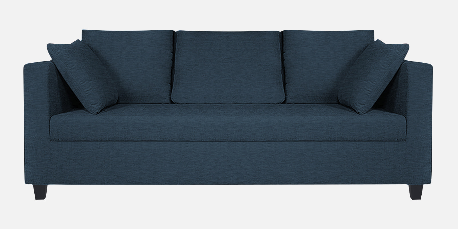 Nuska Fabric 3 Seater Sofa In Light Blue Colour - Febonic Living