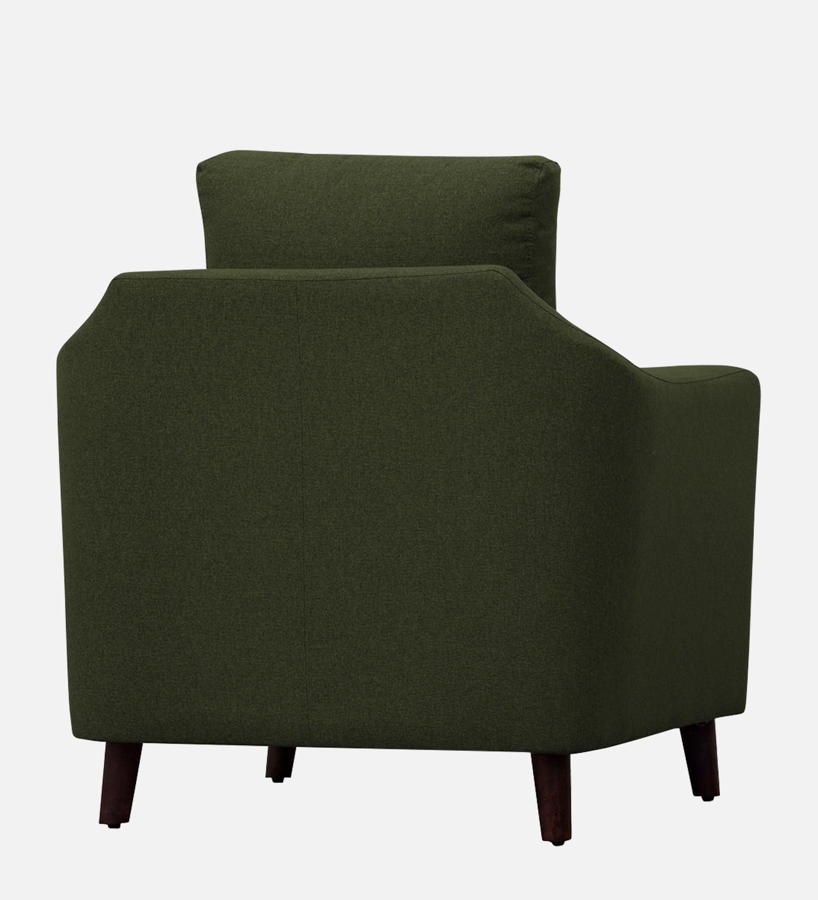 Kevin Fabric 1 Seater Sofa In Olive Green Colour - Febonic Living