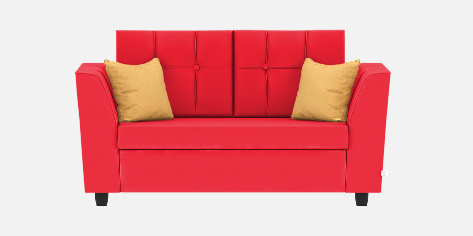Nestin Velvet 2 Seater Sofa In Ox Blood Maroon Colour - Febonic Living