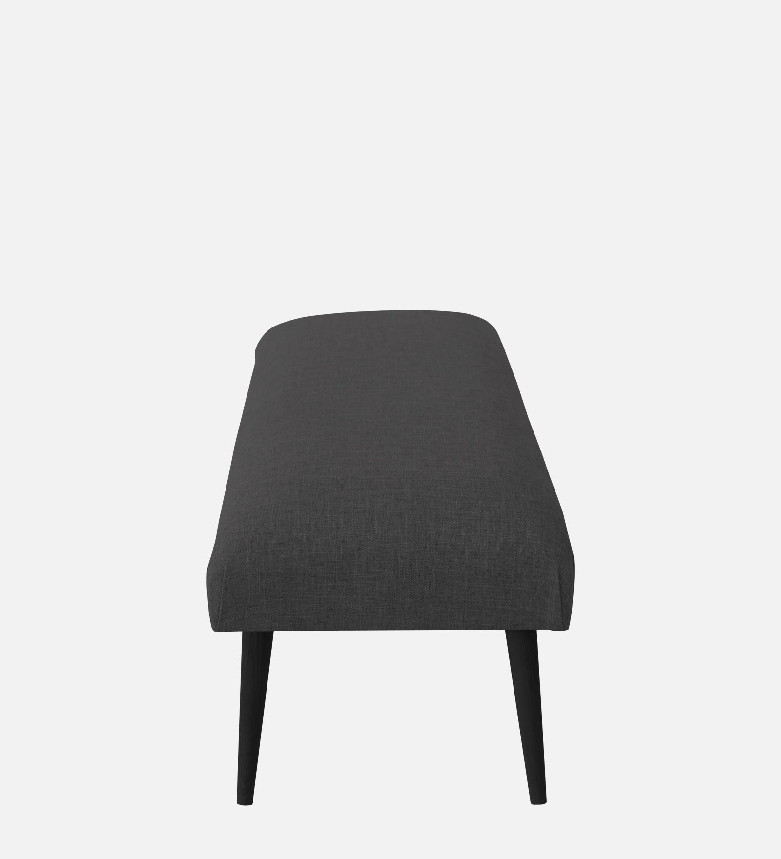 Adon Velvet Bench In Davy Grey Colour - Febonic Living