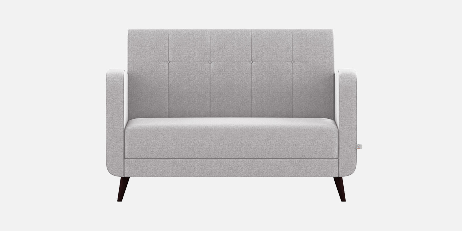 Wiki Velvet 2 Seater Sofa In Concrete grey Colour - Febonic Living