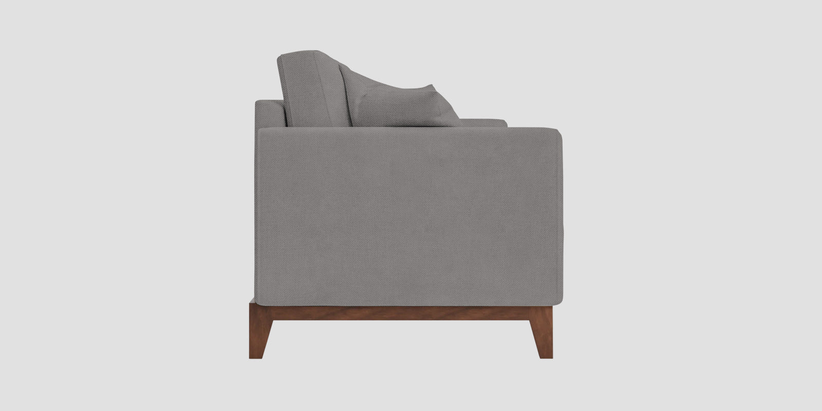 Luca Fabric 3 Seater Sofa In Silver Grey Colour - Febonic Living