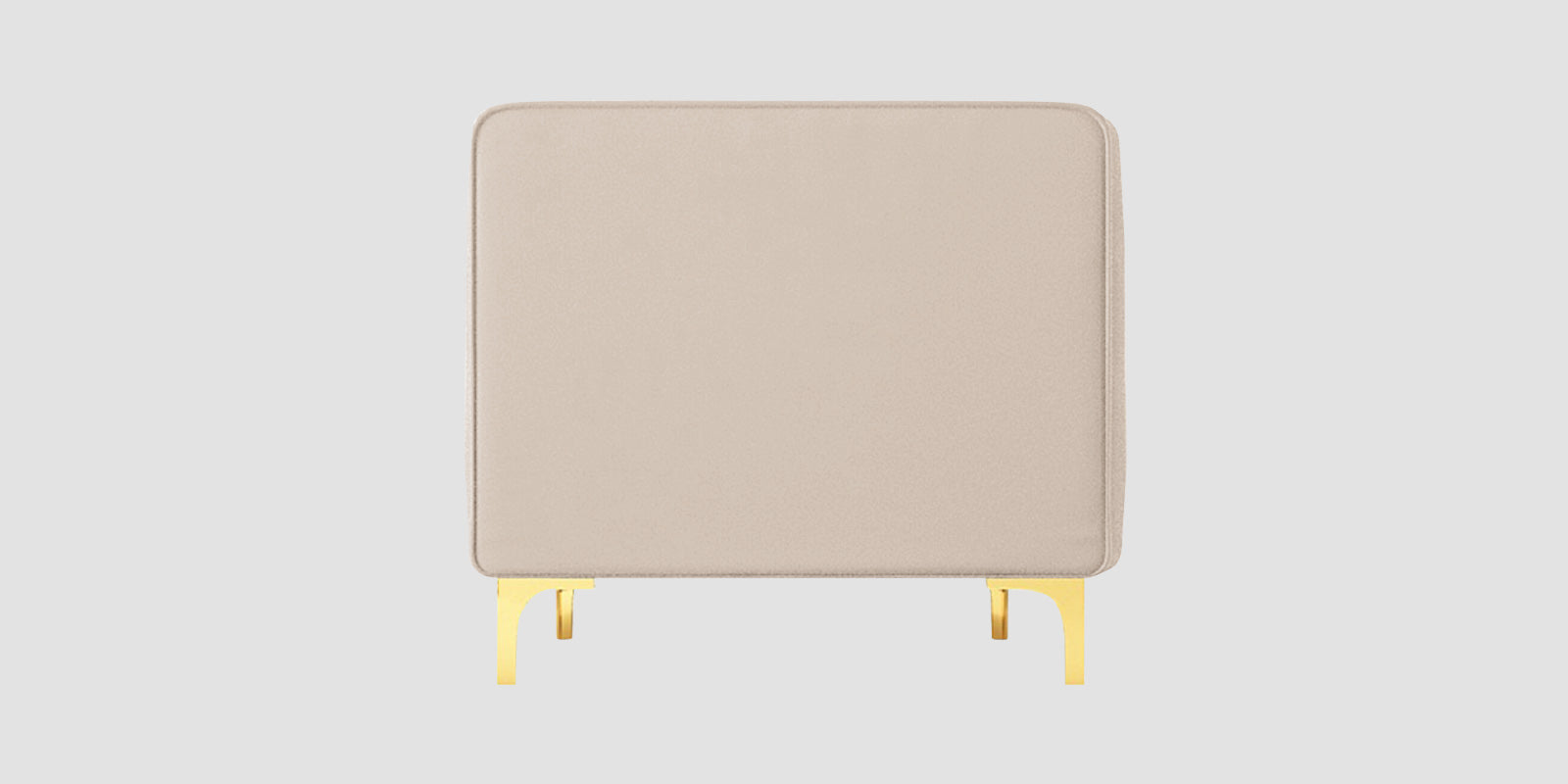 Saban Velvet 3 Seater Sofa in Camel Beige Colour - Febonic Living