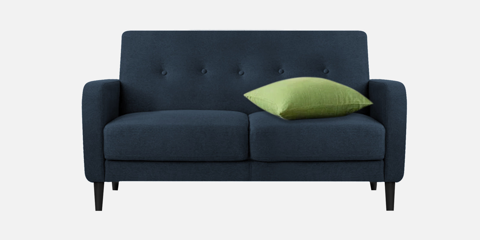 Marq Fabric 2 Seater Sofa In Denim Blue Colour - Febonic Living