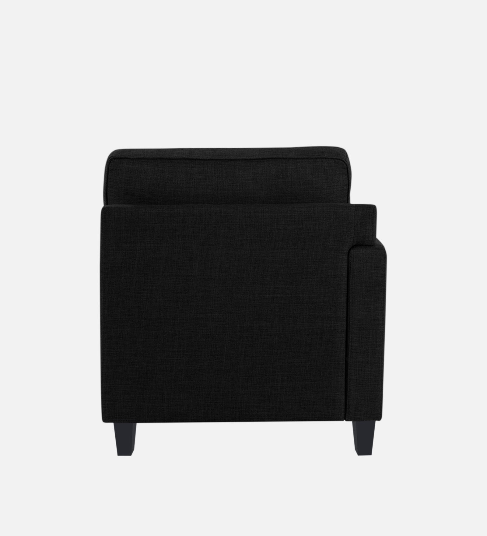 Harry Fabric LHS Chaise Lounger In Zed Black Colour - Febonic Living