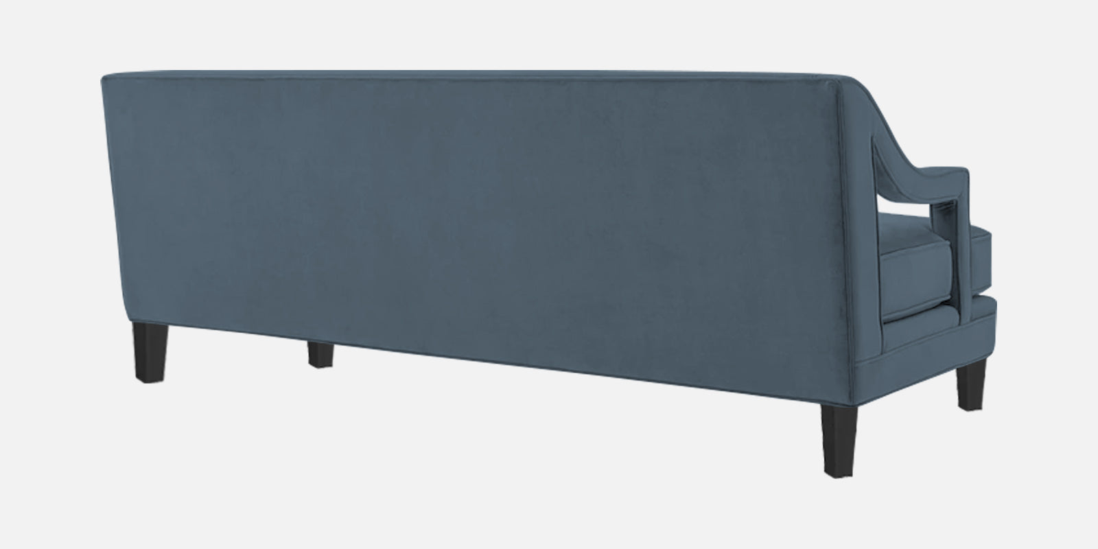 Daffy Velvet 3 Seater Sofa In Oxford Blue Colour - Febonic Living