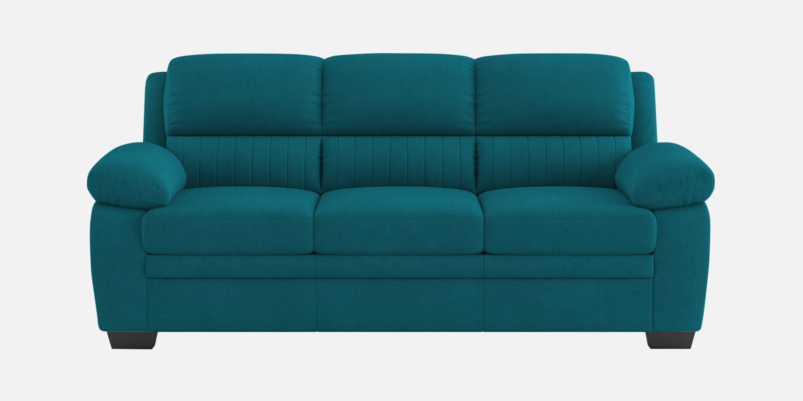 Miranda Velvet 3 Seater Sofa In Pine green Colour - Febonic Living