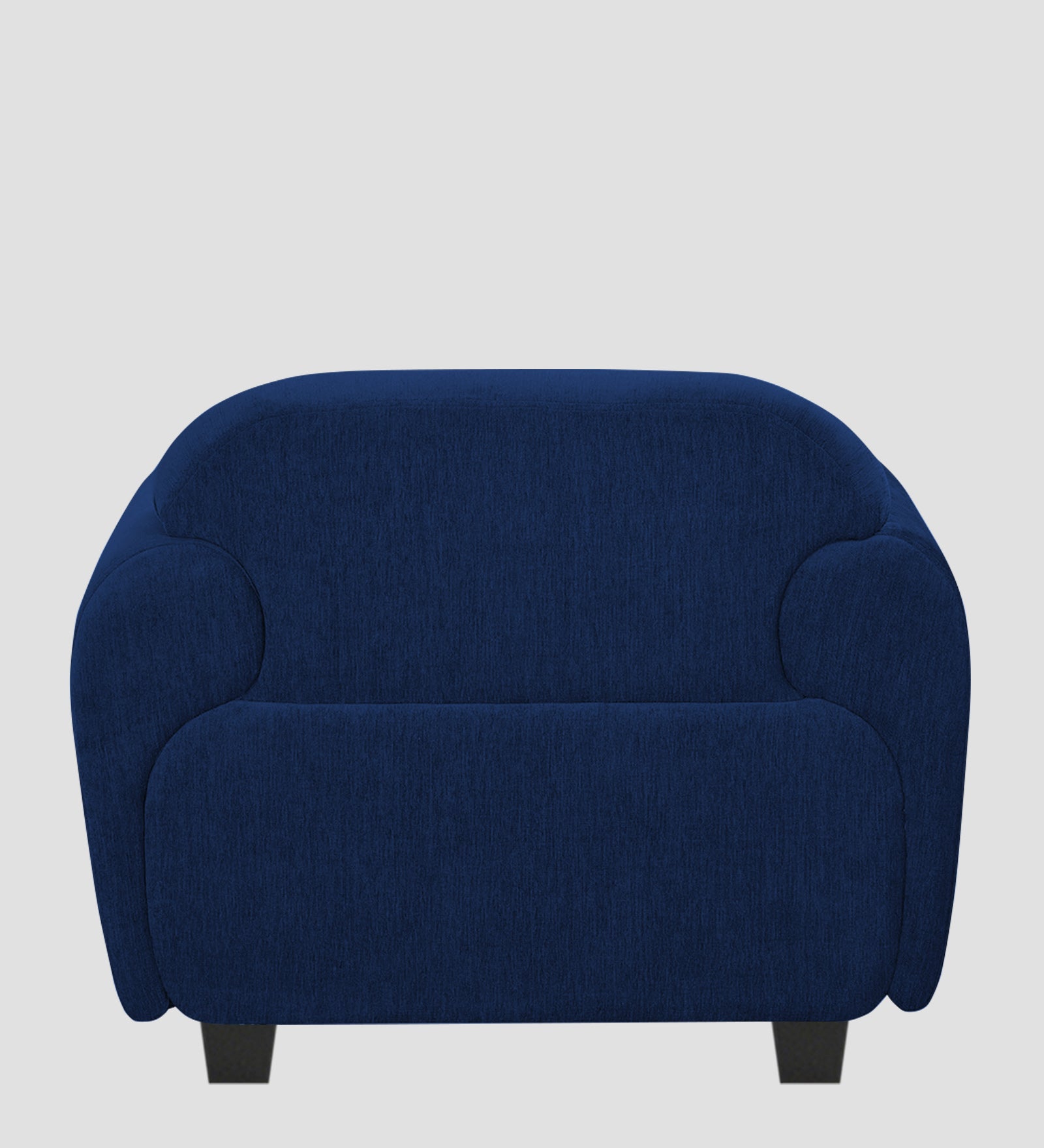Apollo Fabric 1 Seater Sofa Royal Blue Colour - Febonic Living