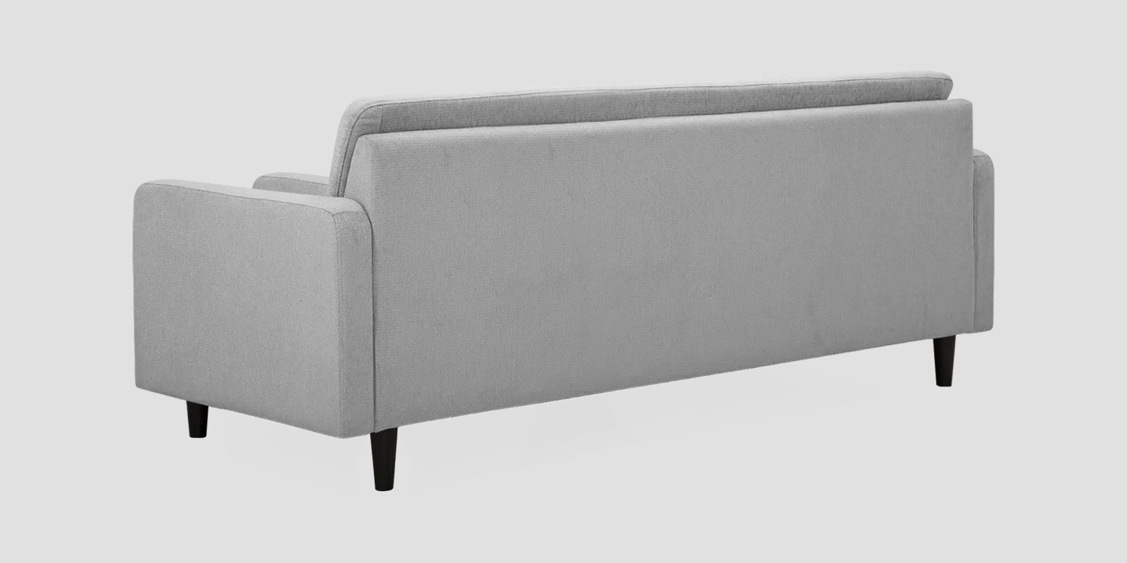 Noha Fabric 3 Seater Sofa In Lit Grey Colour