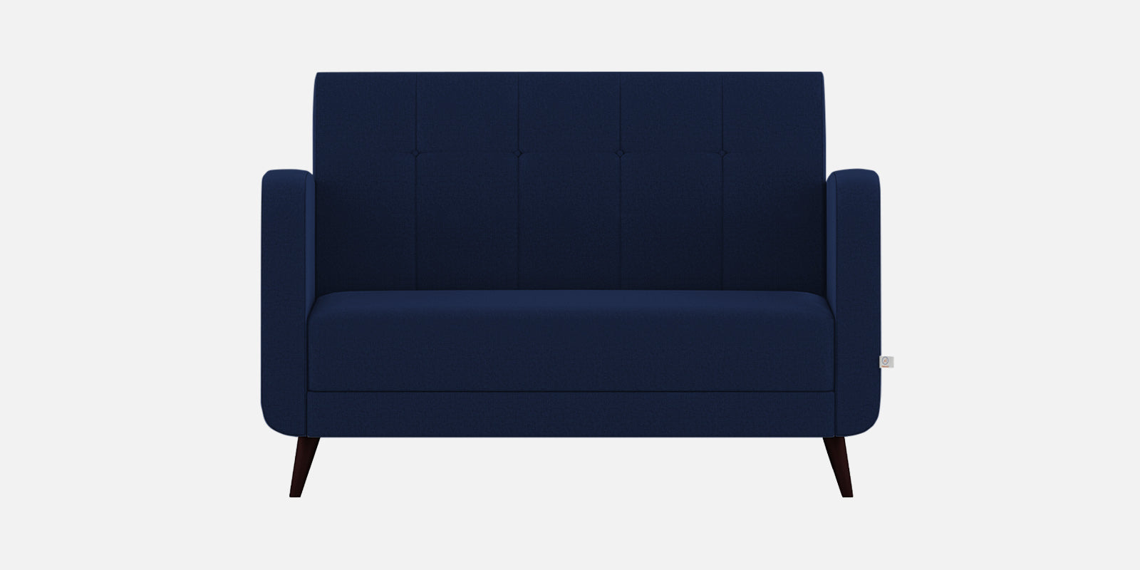 Wiki Velvet 2 Seater Sofa In Indigo Blue Colour - Febonic Living
