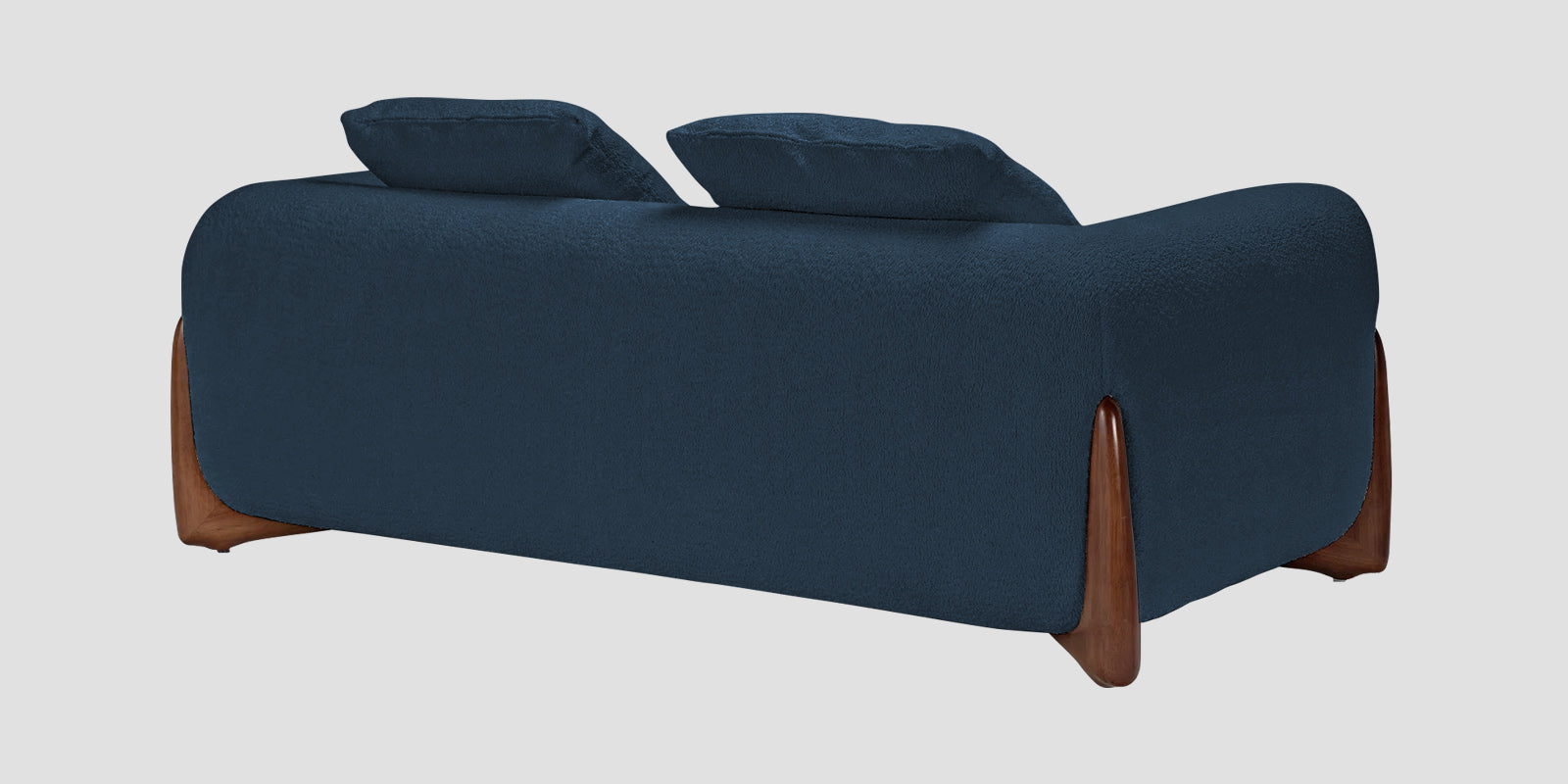 Boko Boucle 2 Seater Sofa In Classic Blue Colour - Febonic Living