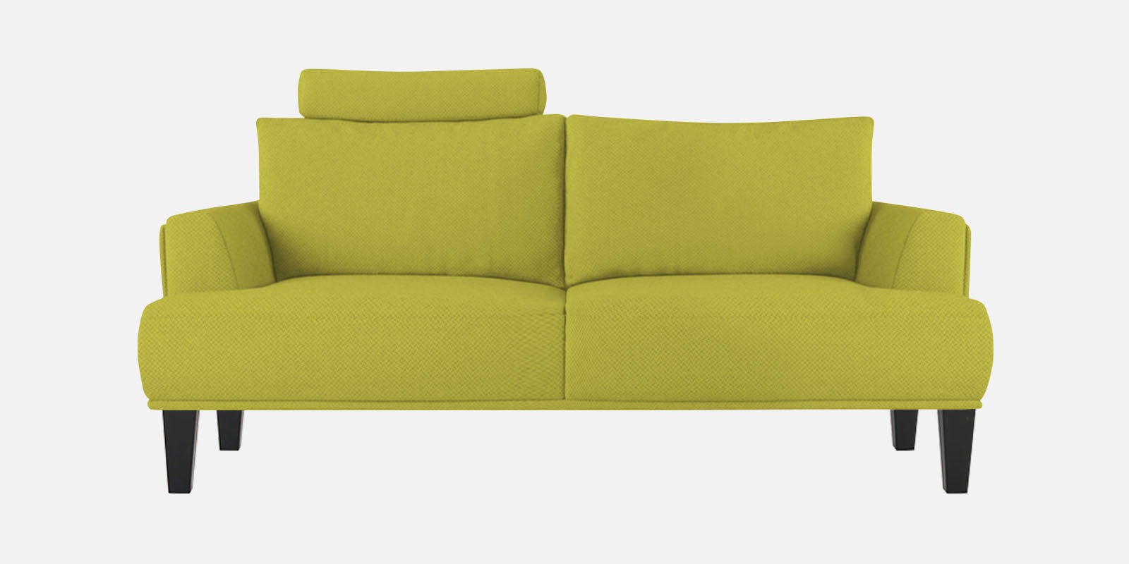 Como Fabric 2 Seater Sofa In Parrot Green Colour - Febonic Living