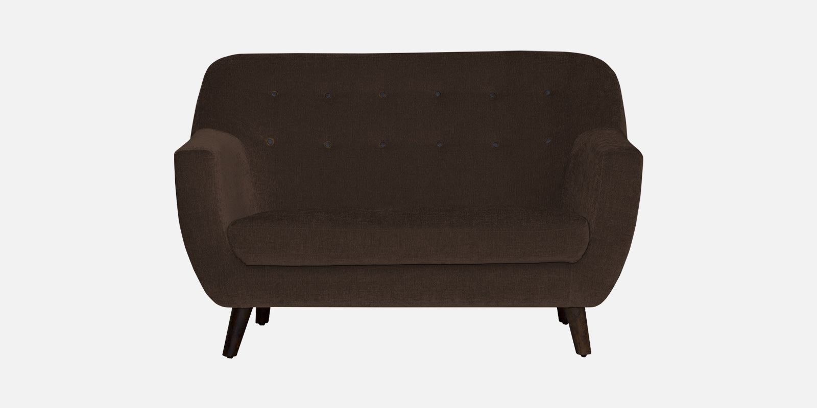 German Fabric 2 Seater Sofa In Cidar Brown Colour - Febonic Living