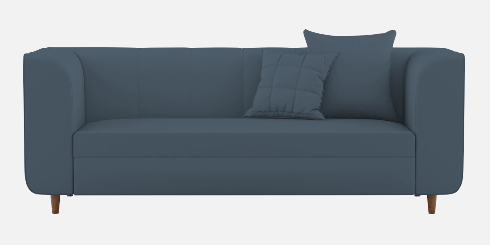 Sumo Velvet 3 Seater Sofa In Oxford Blue Colour - Febonic Living