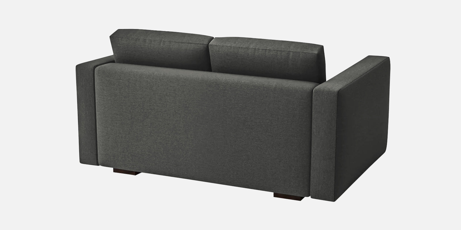 Messy Fabric 2 Seater Sofa In Charcoal Grey Colour - Febonic Living