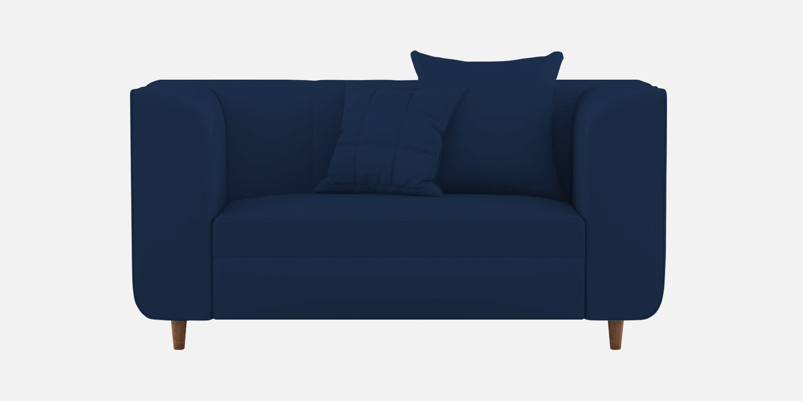 Sumo Velvet 2 Seater Sofa In Imperial Blue Colour - Febonic Living