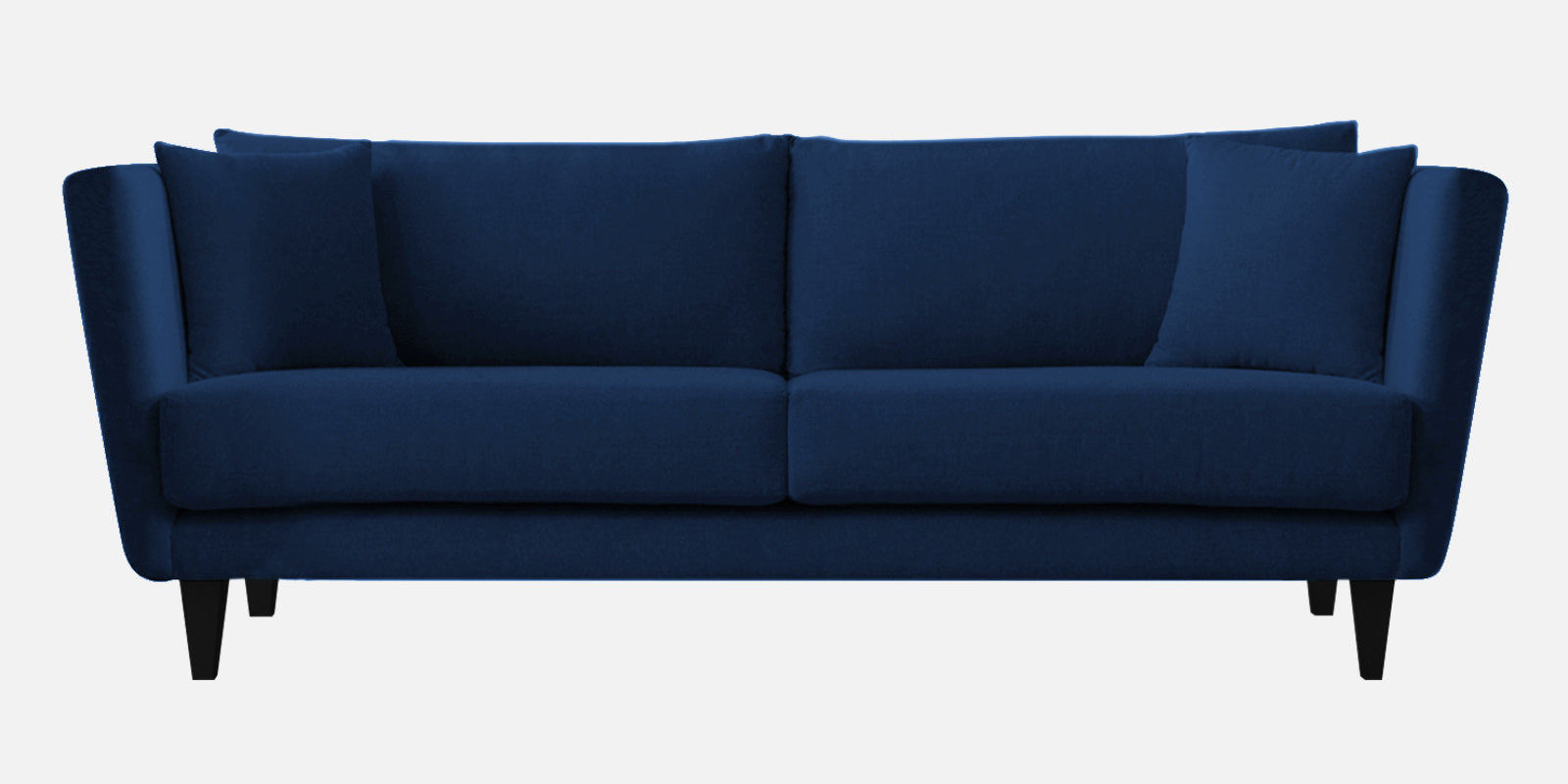 Norway Velvet 3 Seater Sofa In Imperial Blue Colour - Febonic Living