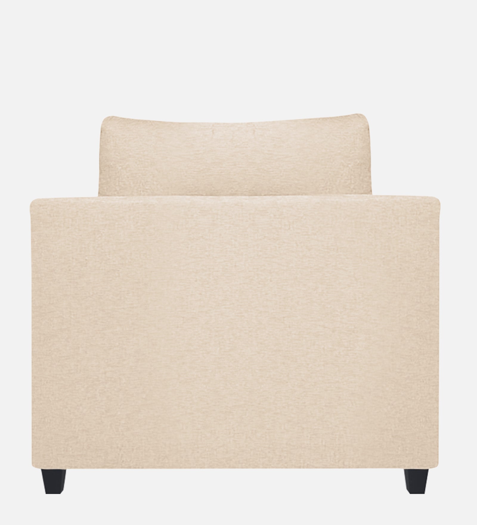 Nuska Fabric 1 Seater Sofa In Woom Beige Colour - Febonic Living