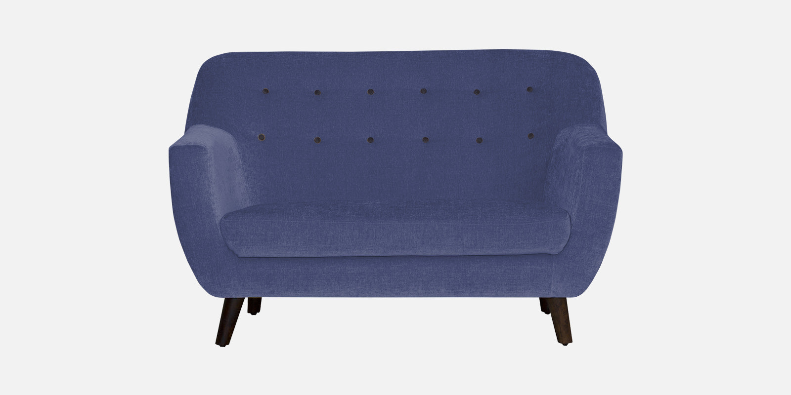 German Fabric 2 Seater Sofa In Slate Blue Colour - Febonic Living