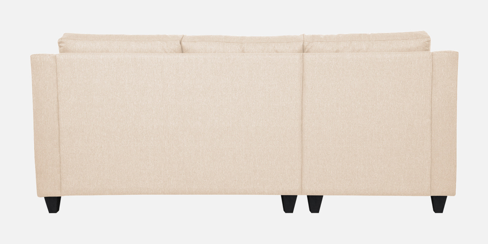 Welly Fabric RHS Sectional Sofa (2+Lounger) In Woom Beige Colour - Febonic Living