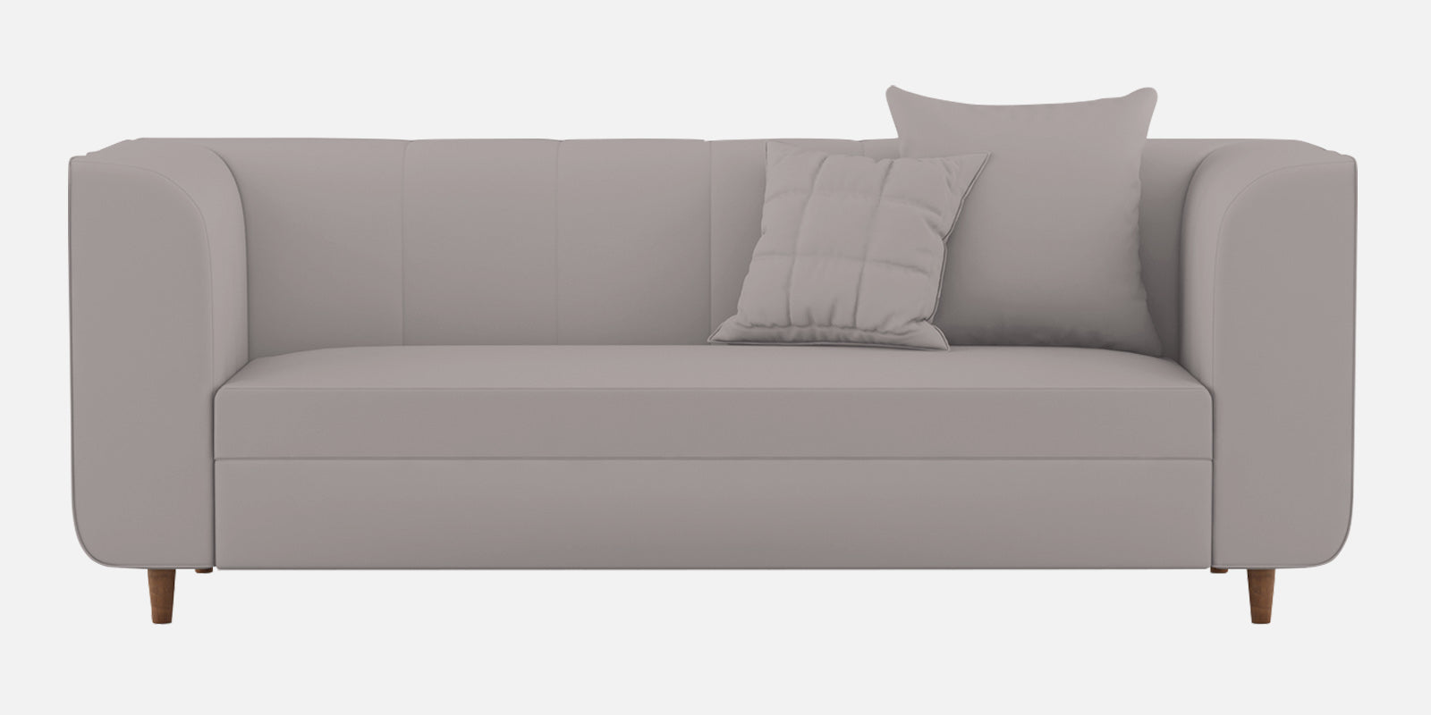 Sumo Velvet 3 Seater Sofa In Pearl Grey Colour - Febonic Living