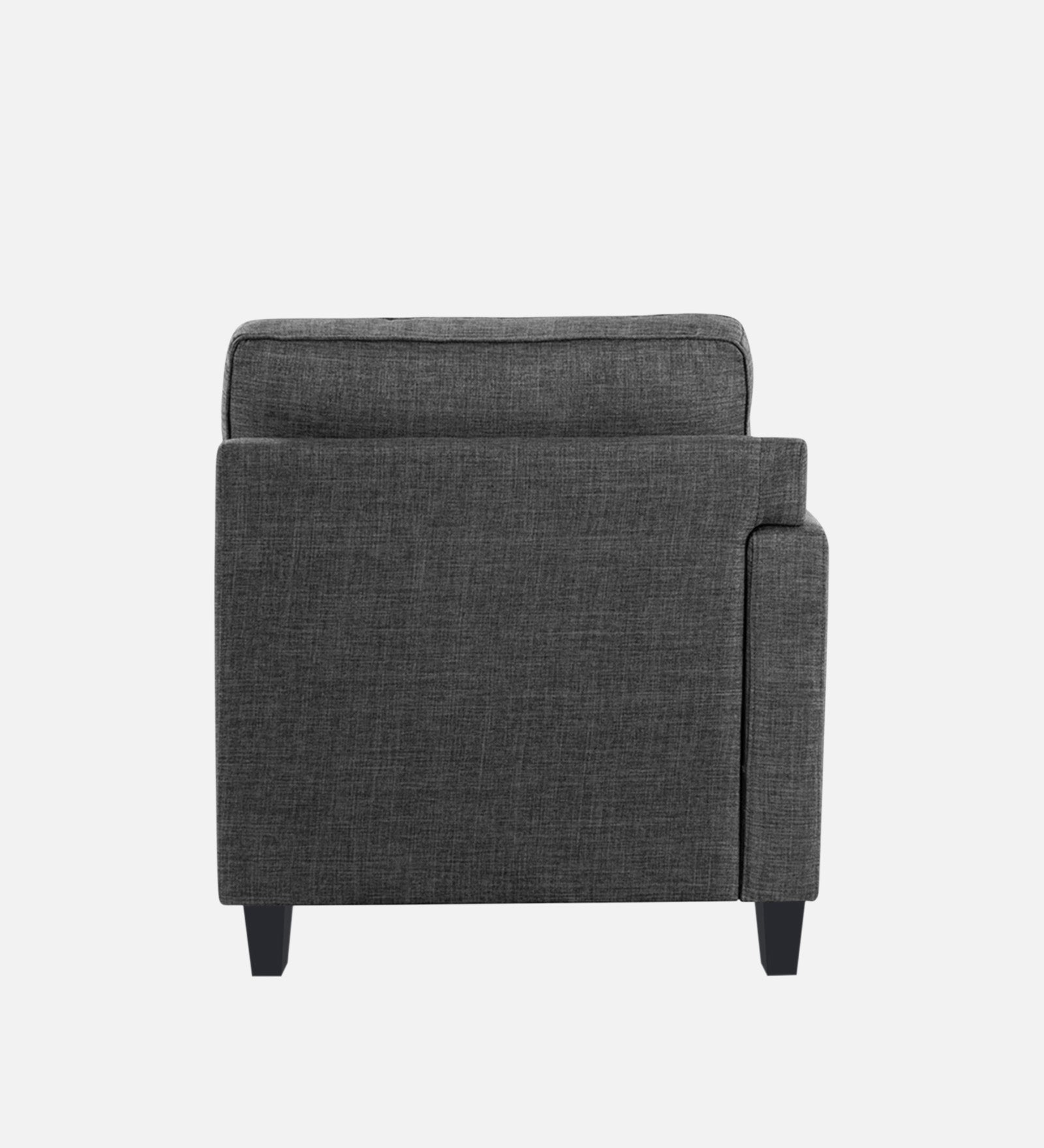 Harry Fabric LHS Chaise Lounger In Charcoal Grey Colour - Febonic Living