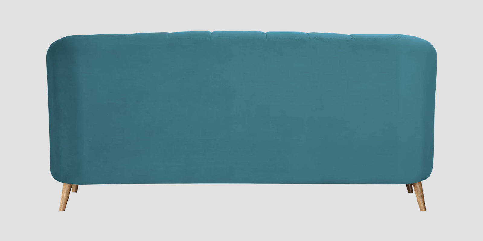 Kaylee Velvet 3 Seater Sofa In Aqua Blue Colour - Febonic Living