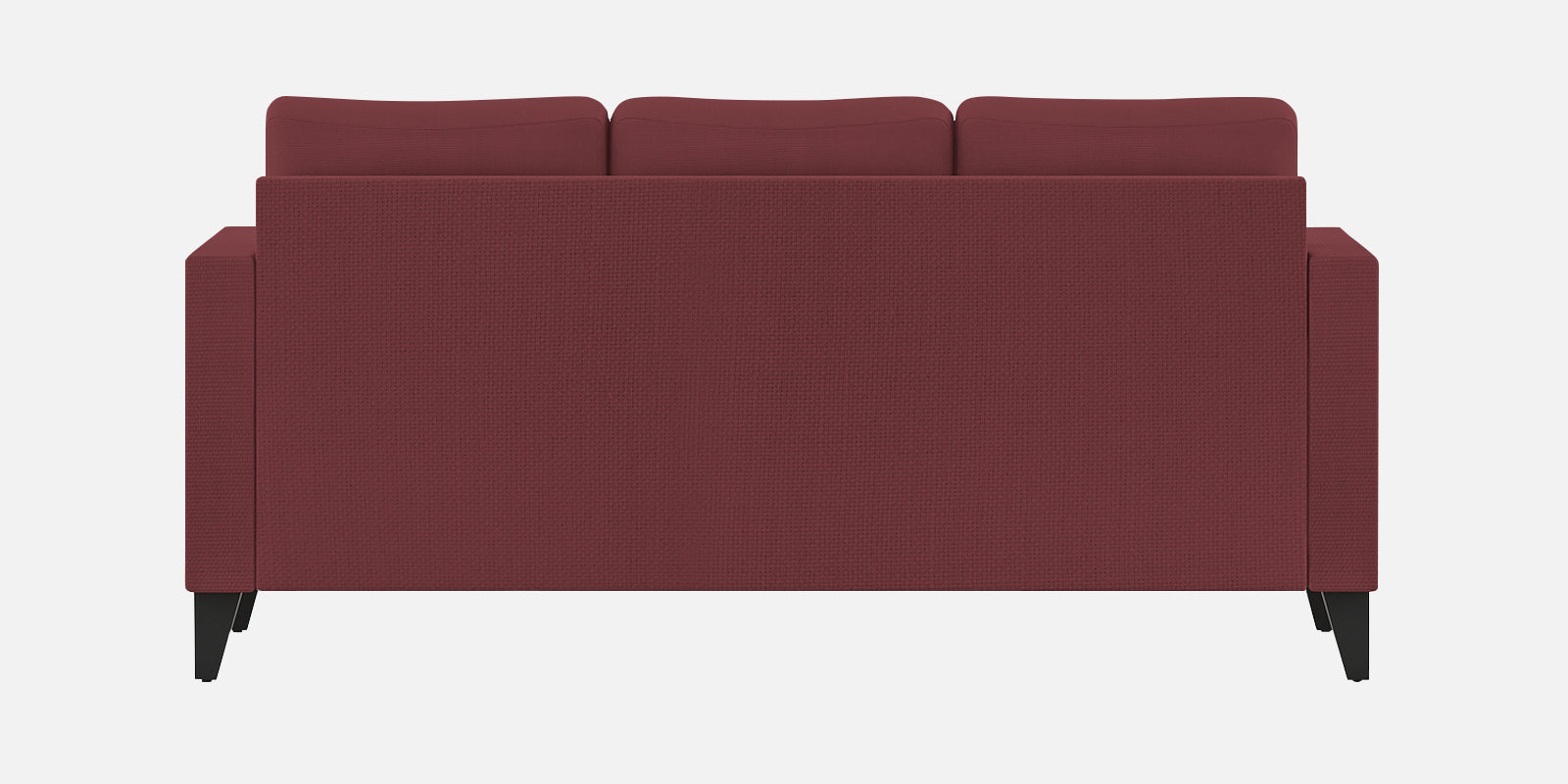 Nori Fabric 3 Seater Sofa In Blaze Red Colour - Febonic Living