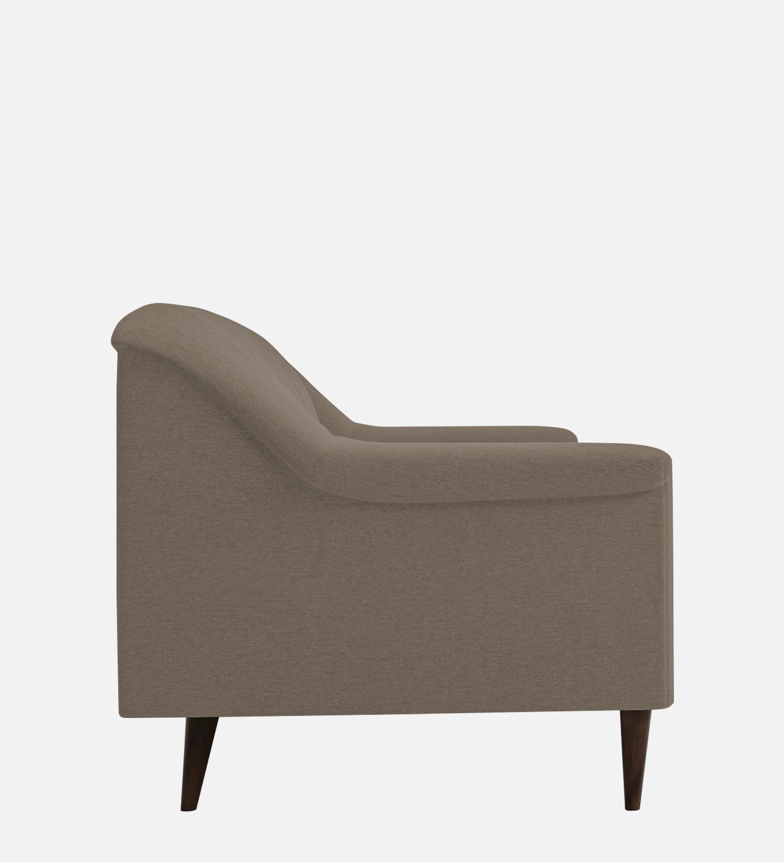 Homer Fabric 1 Seater Sofa In Hazel Beige Colour - Febonic Living