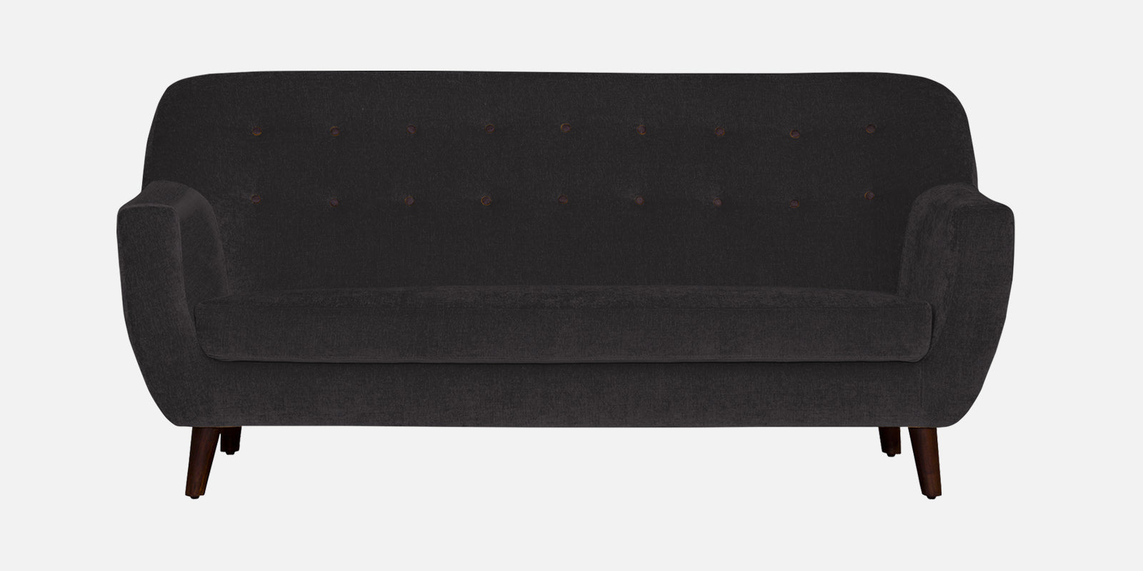 German Fabric 3 Seater Sofa In Maba Grey Colour - Febonic Living