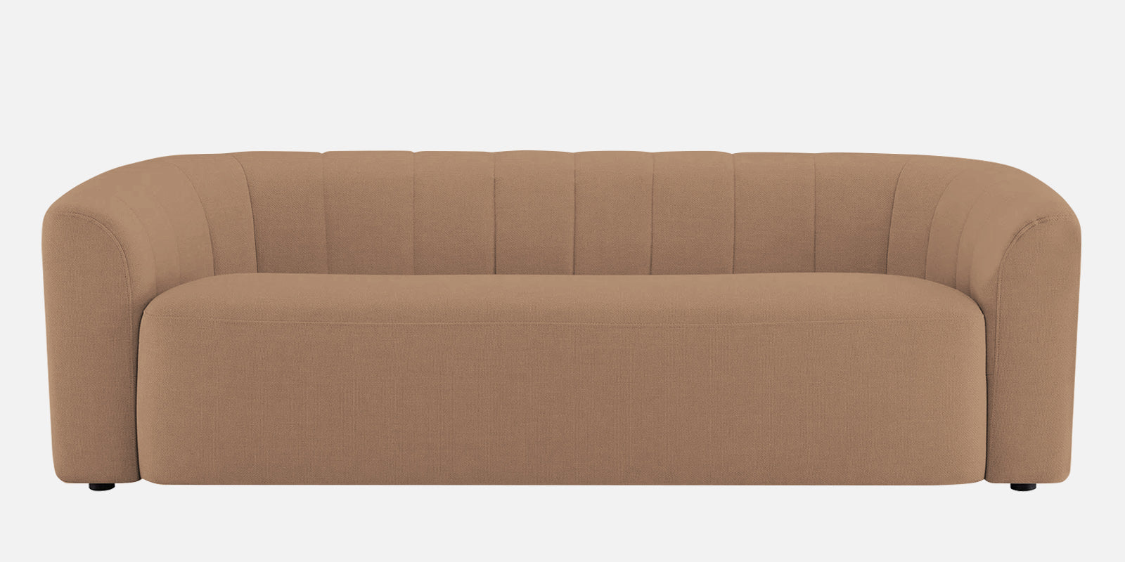 Mara Fabric 3 Seater Sofa In Cosmic Beige Colour