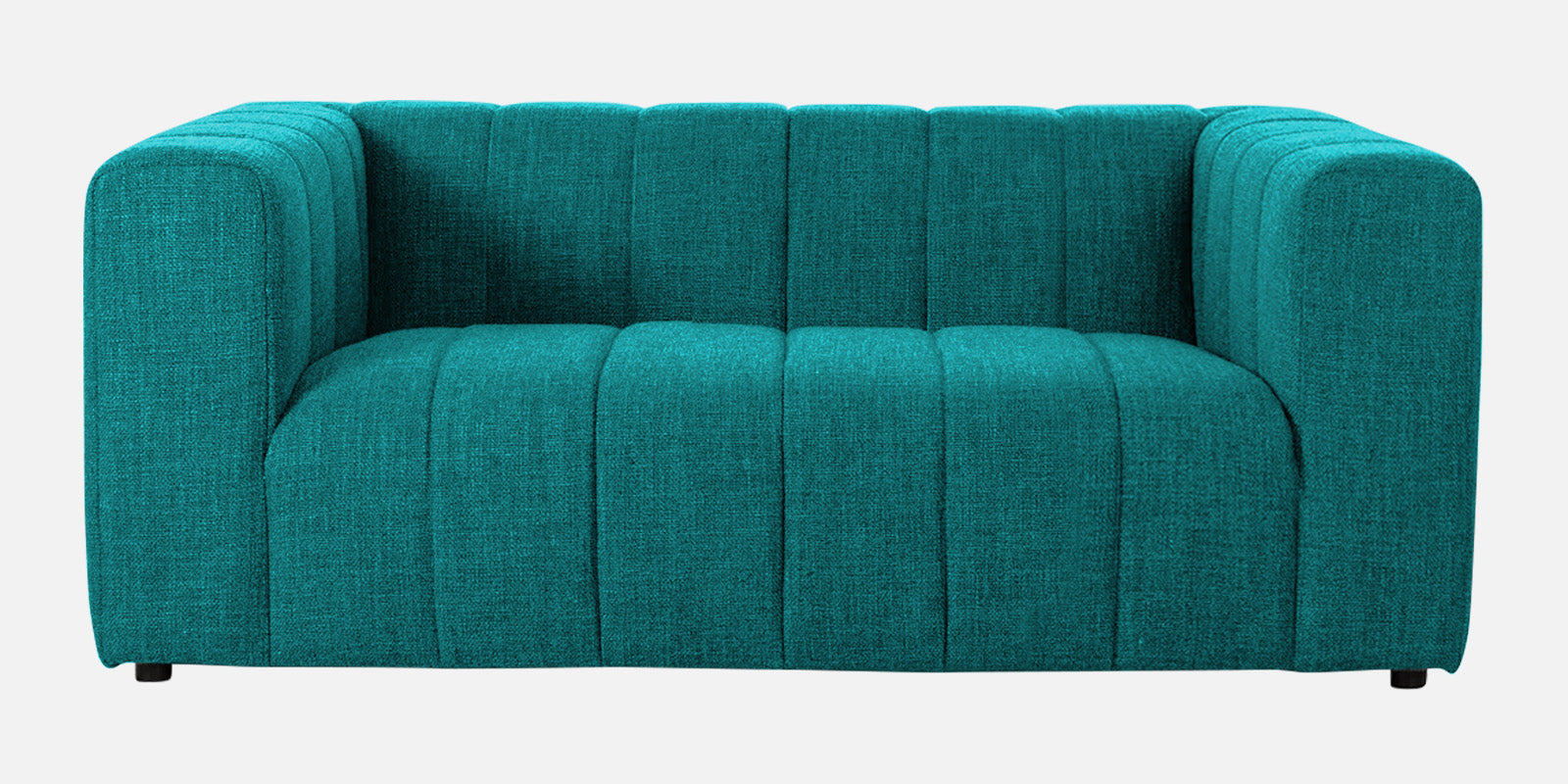 Lara Fabric 2 Seater Sofa In Sea Green Colour - Febonic Living