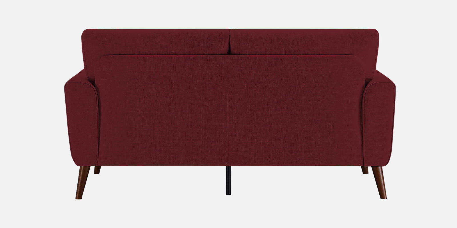 Castro Fabric 2 Seater Sofa In Blood Maroon Colour - Febonic Living