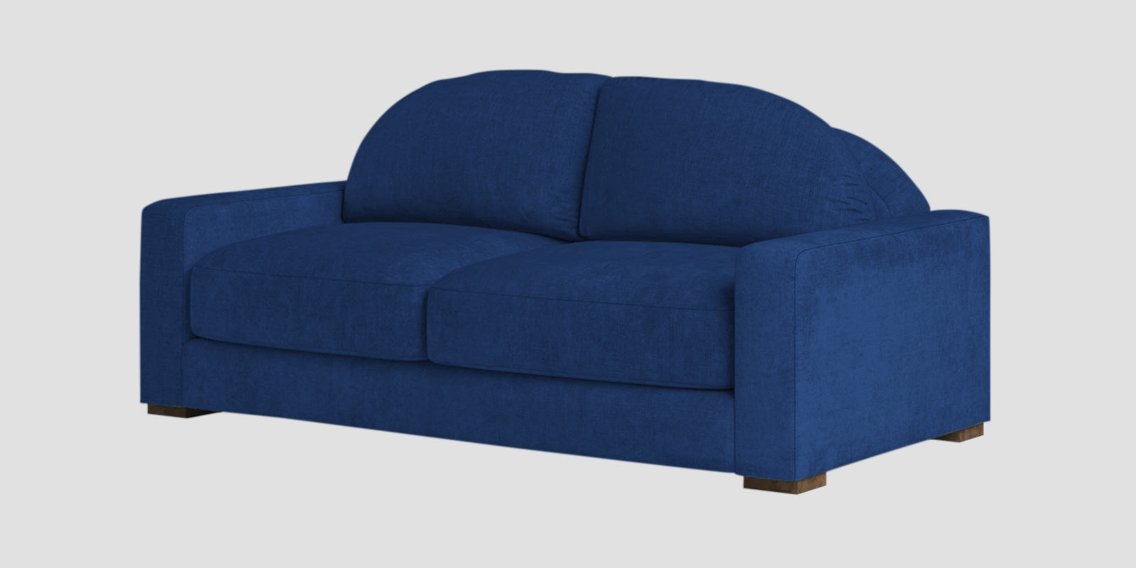 Dara Fabric 2 Seater Sofa In Royal Blue Colour - Febonic Living