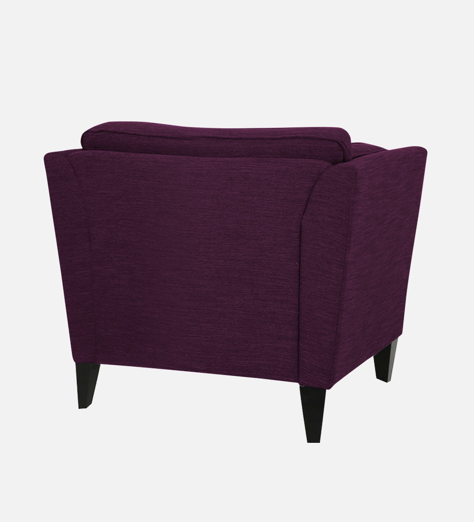 Nigar Fabric 1 Seater Sofa In Greek Purple Colour - Febonic Living