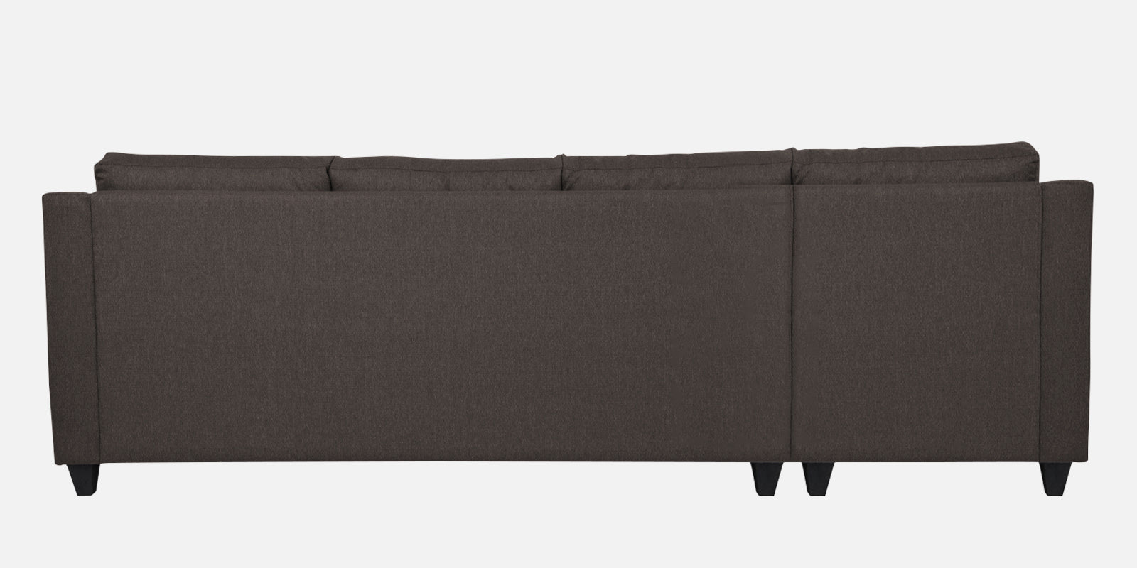 Welly Fabric Rhs Sectional Sofa 3 Lounger In Caspa Brown Colour - Febonic Living