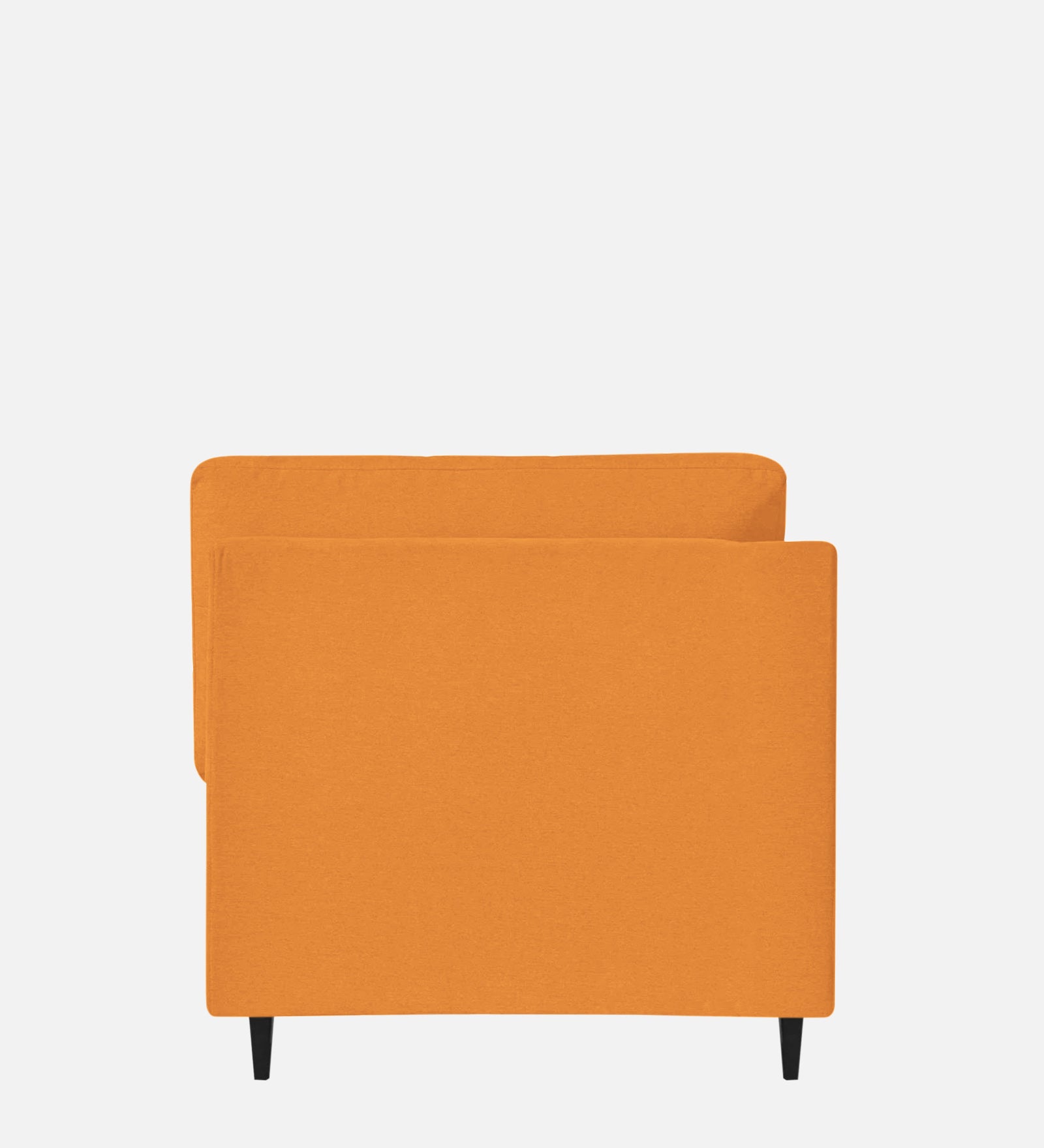 Jonze Velvet RHS Chaise Lounger In Tangerine Orange Colour - Febonic Living