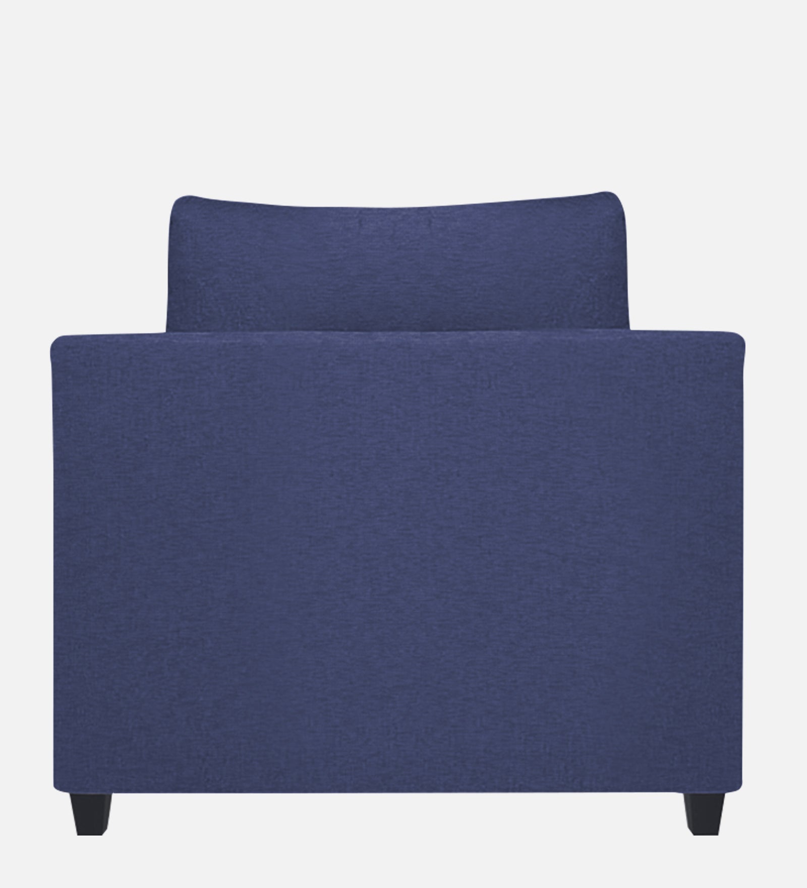 Nuska Fabric 1 Seater Sofa In Slate Blue Colour - Febonic Living