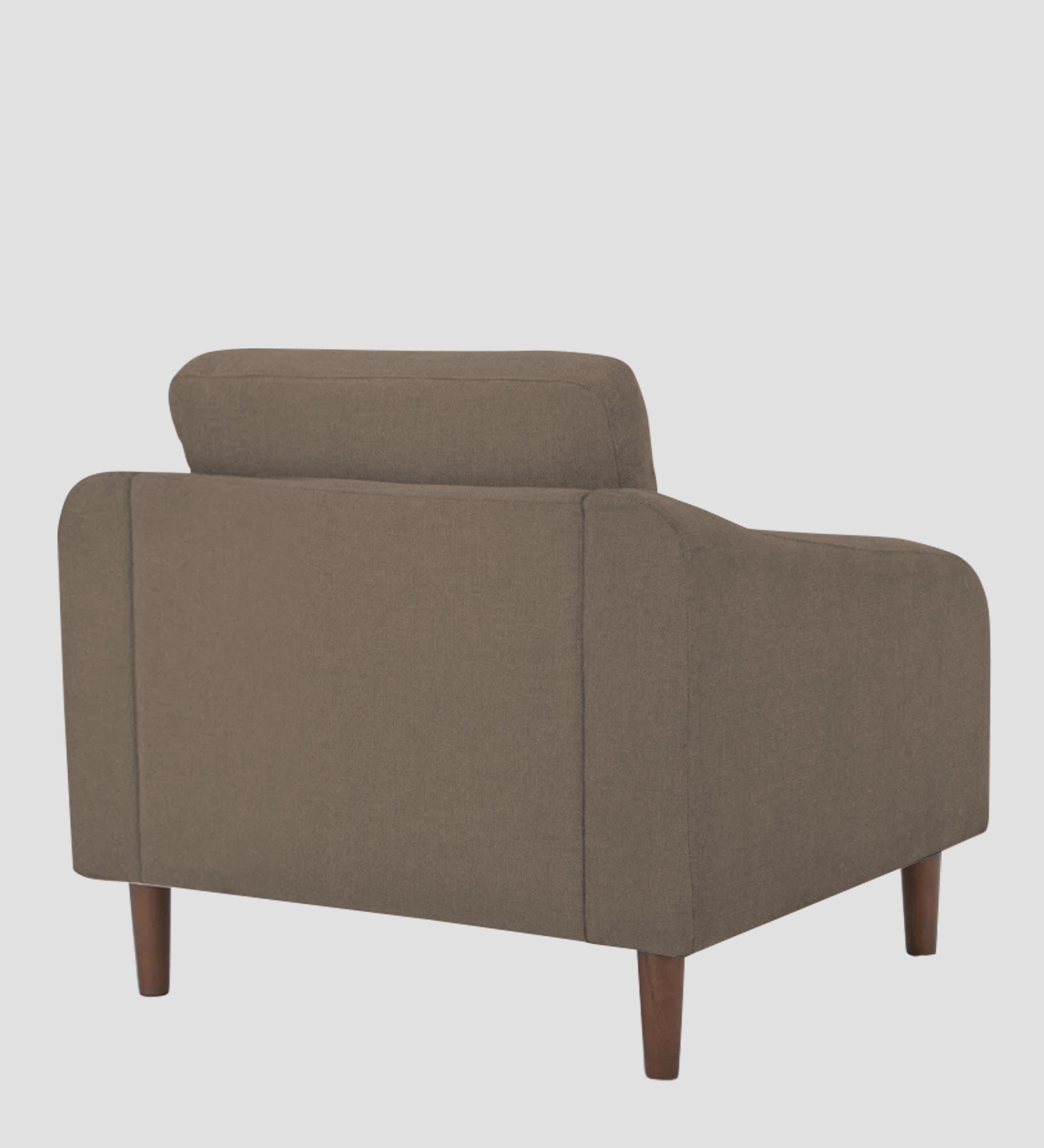 Elara Fabric 1 Seater Sofa in Hazel Beige Colour - Febonic Living