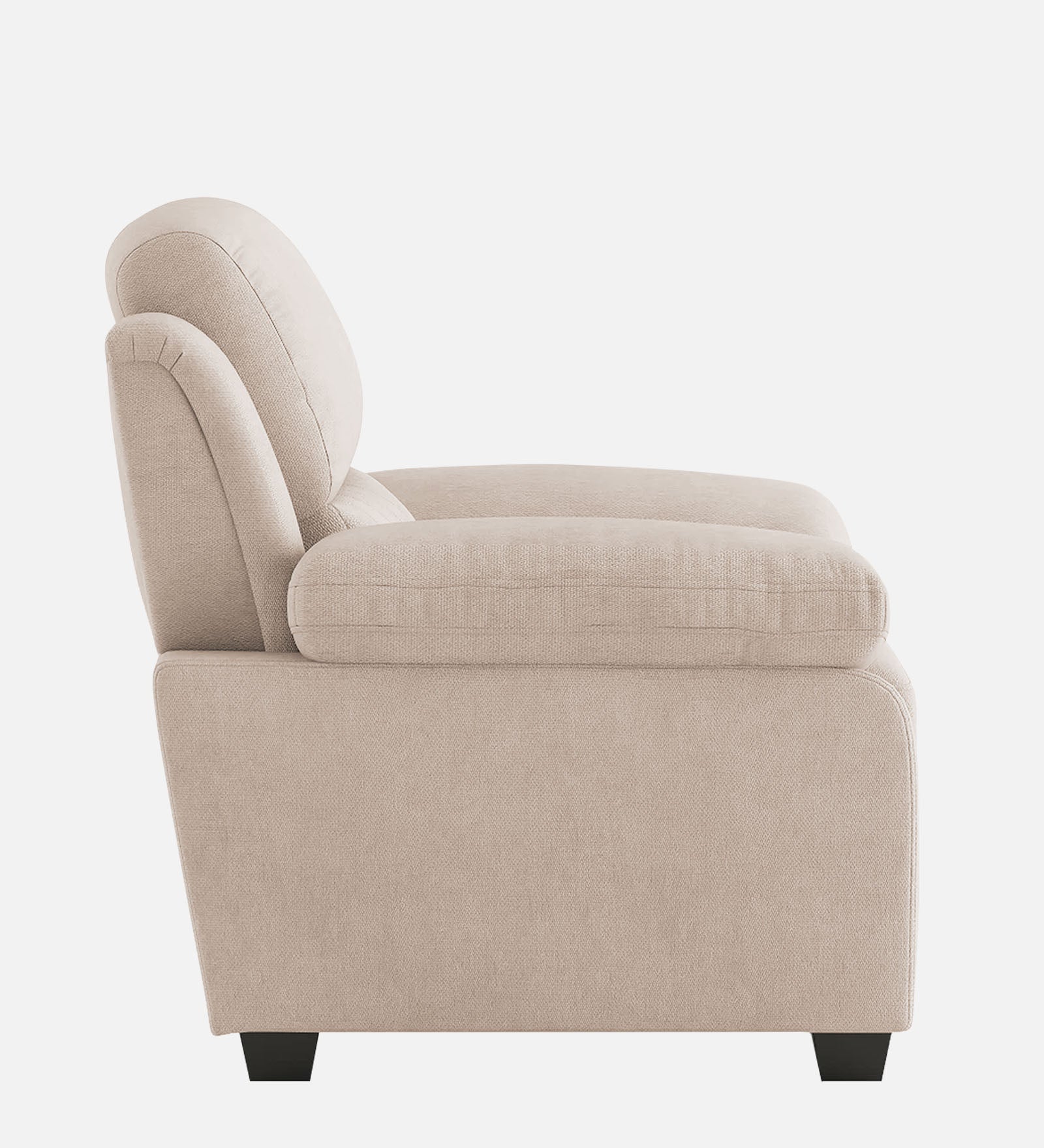 Miranda Velvet 1 Seater Sofa In Camel Beige Colour - Febonic Living