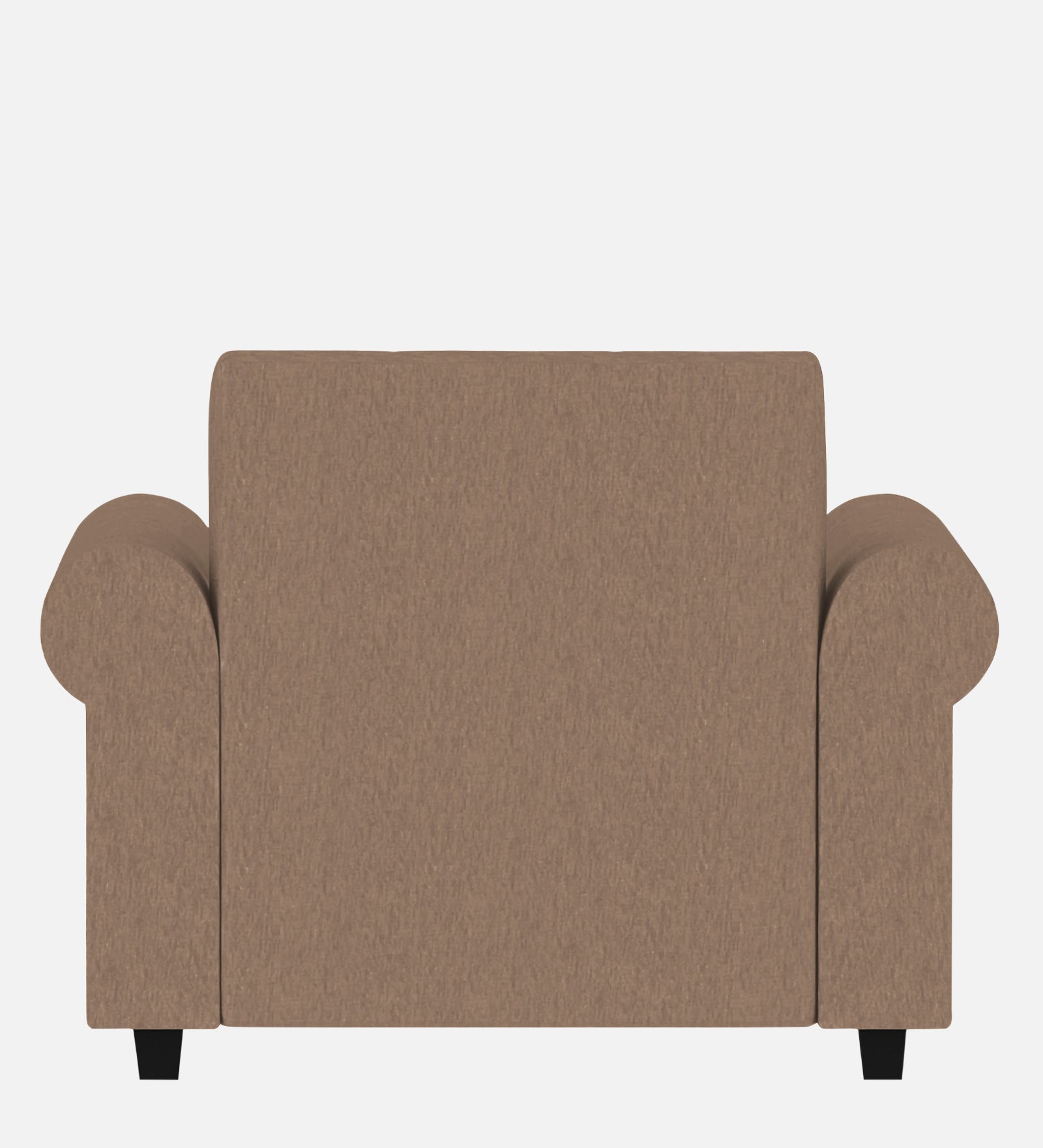 Derado Fabric 1 Seater Sofa In Cookie Beige Colour - Febonic Living